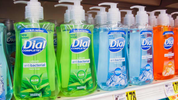 antibacterial dial soap