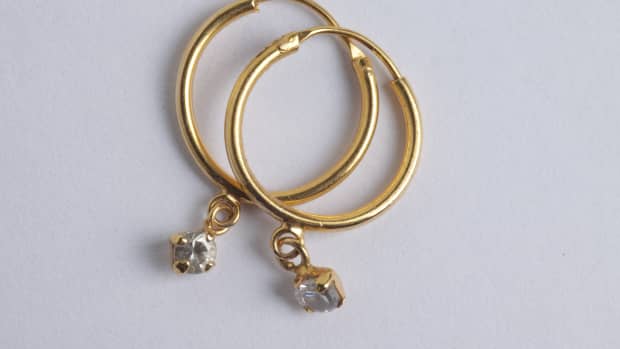 hoop earrings with charms
