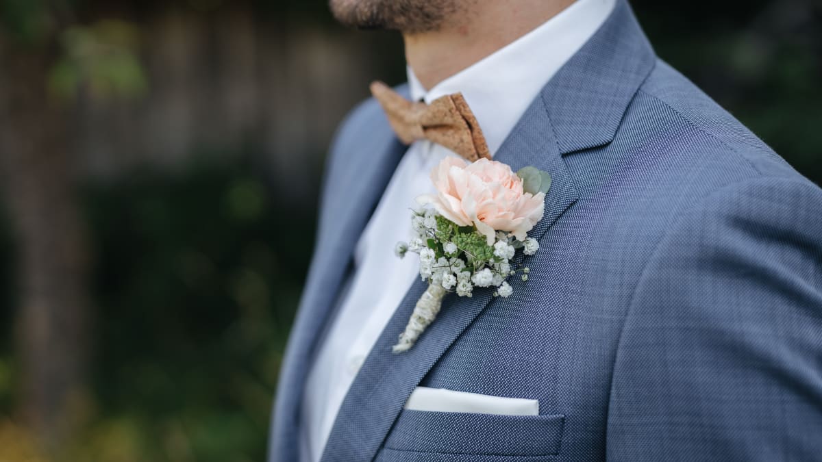 Groom boutonniere hot sale