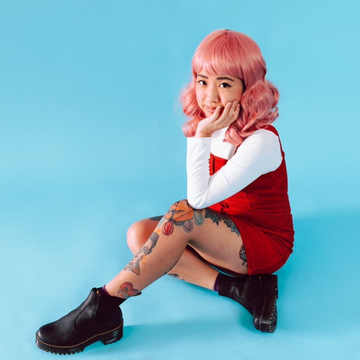 Dolce vita cheap red boots