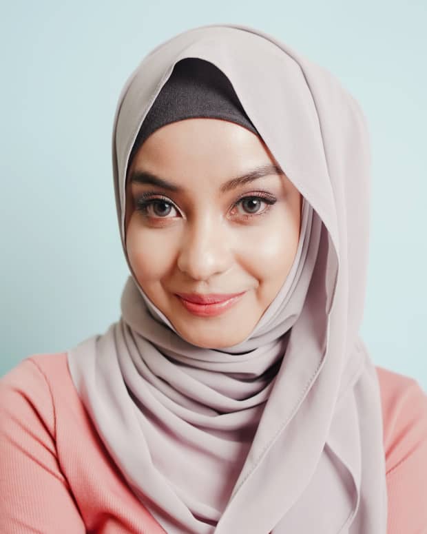 Muslim woman with hijab