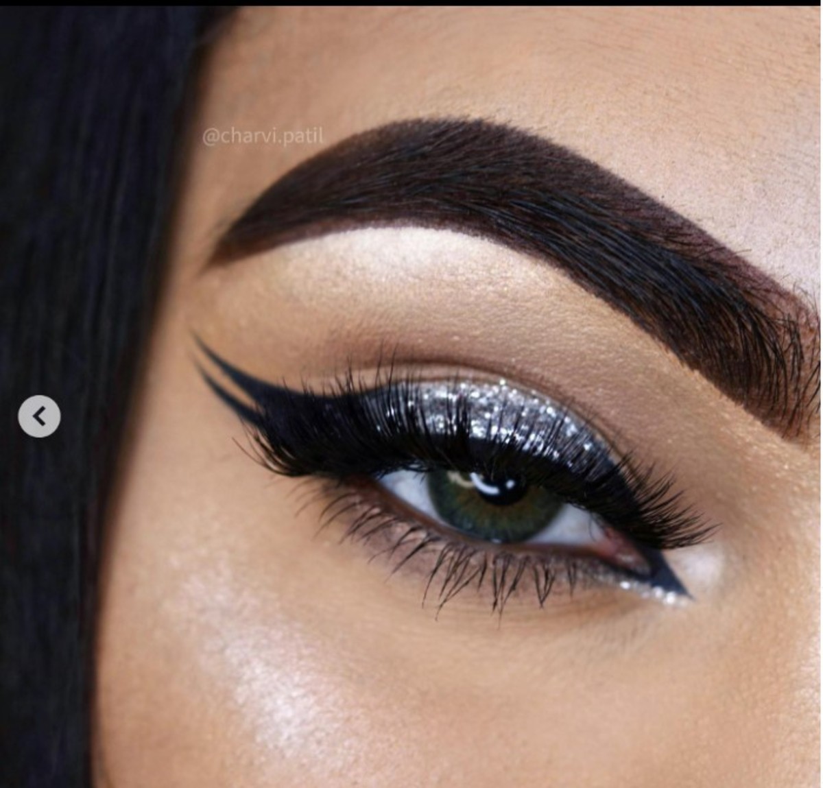 Get Ready Because You're Going to Be Seeing Silver Eyeshadow EVERYWHERE