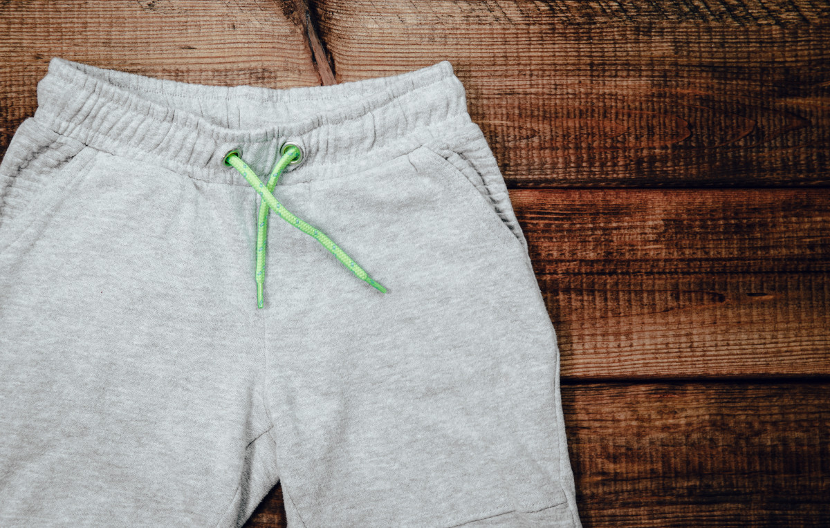 sweatpants with strings